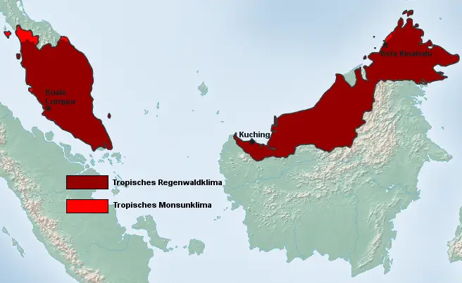 Malaysia Klimazone