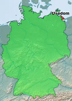 Usedom Deutschland Lage