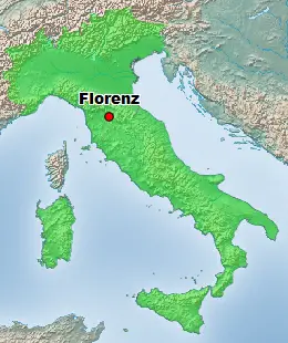 Florenz Italien Lage