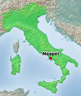 Neapel Italien Lage