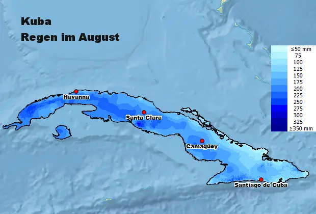 Kuba Regen im August