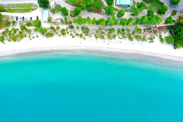 Amerikanische Jungferninseln Strand