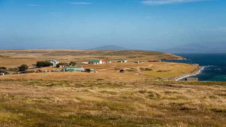 Falkland Küste