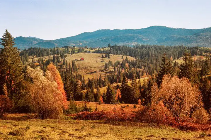 Karpaten Herbst