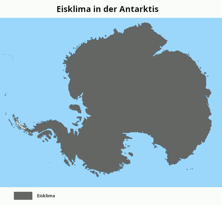 Eisklima Antarktis