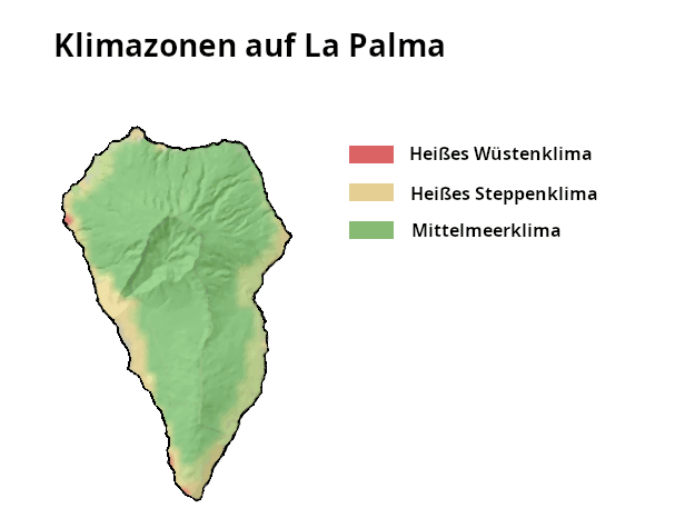 La Palma Klimazone