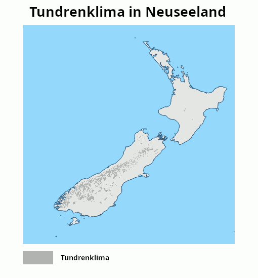 Tundrenklima Neuseeland
