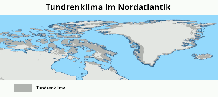 Tundrenklima Nordatlantik
