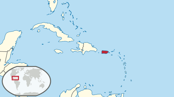 Puerto Rico Karte