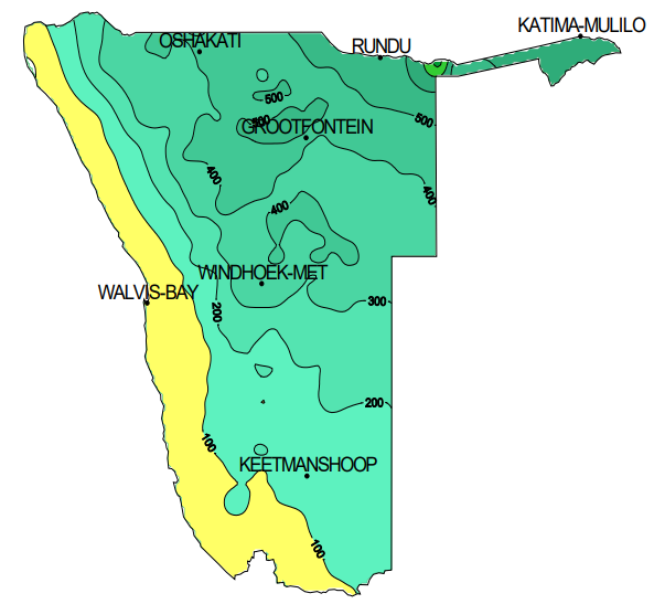 Namibia Regen