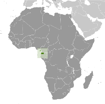 Äquatorialguinea Karte