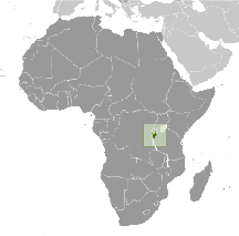 Burundi Karte