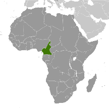 Kamerun Karte