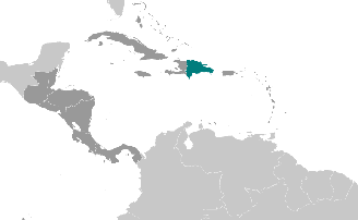 Dominikanische Republik Karte