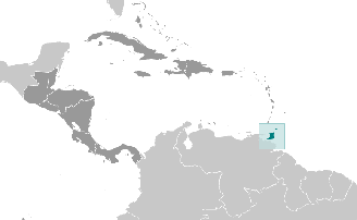 Trinidad und Tobago Karte