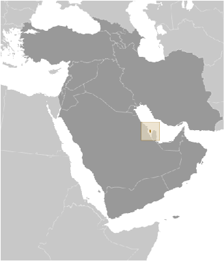 Bahrain Karte