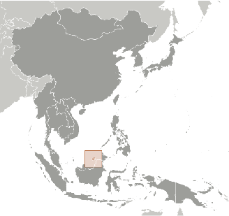 Brunei Karte