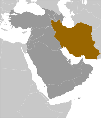 Iran Karte