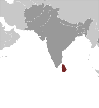 Sri Lanka Karte