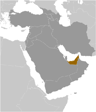 Vereinigte Arabische Emirate Karte