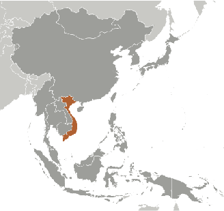 Vietnam Karte