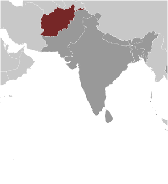 Afghanistan Karte