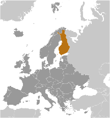 Finnland Karte