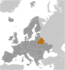 Weissrussland Karte