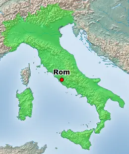 Rom Italien Lage