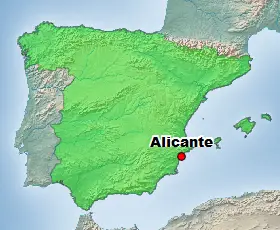 Alicante Spanien