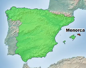 Menorca Spanien