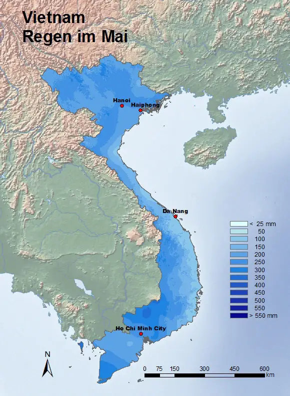 Vietnam Regen Mai