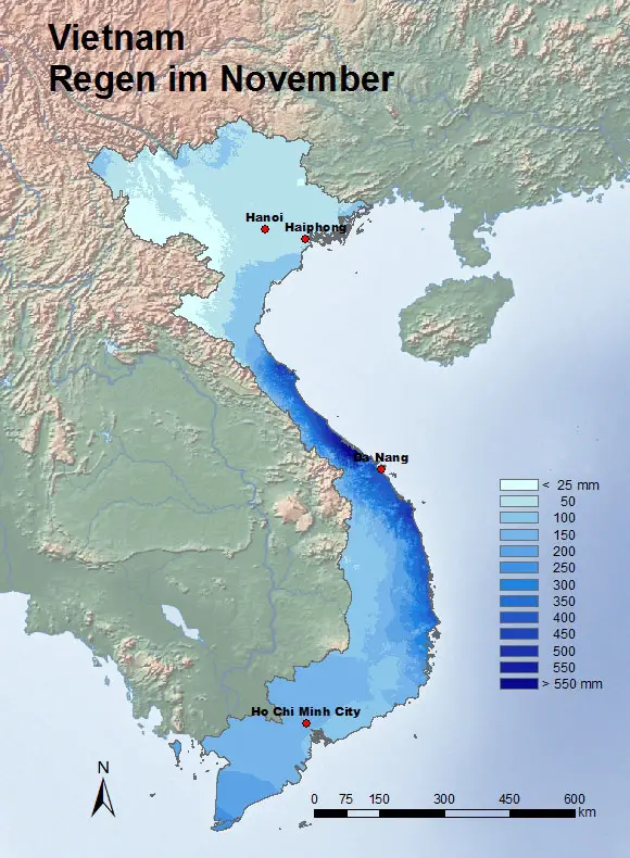 Vietnam Regen November