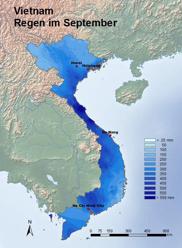 Vietnam Regen September