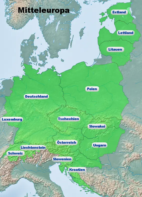 Mitteleuropa Klima