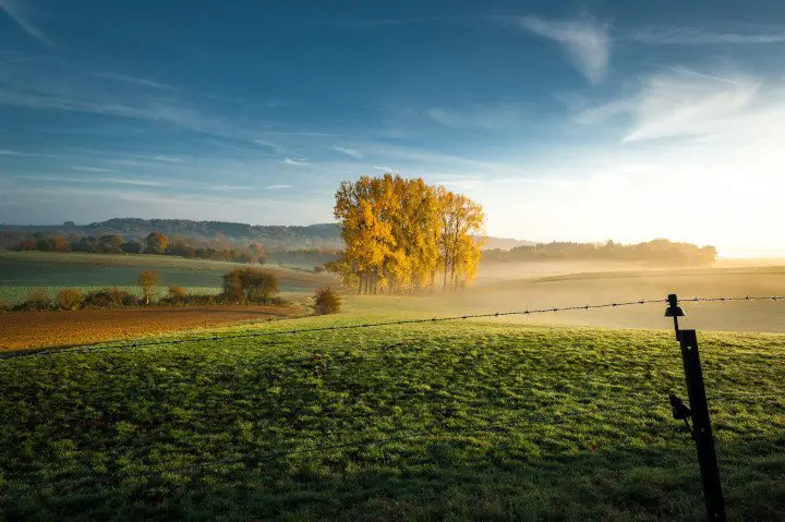 Belgien Herbst
