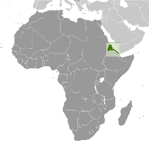 Eritrea Karte