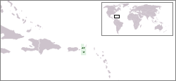 Amerikanische Jungferninseln Karte