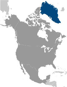 Grönland Karte