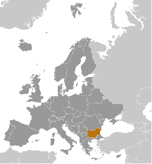 Bulgarien Karte