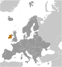 Irland Karte