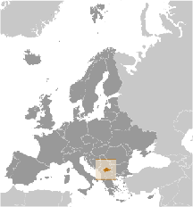 Kosovo Karte