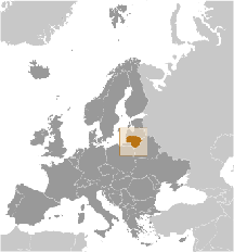 Litauen Karte