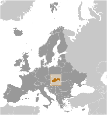Slowakei Karte