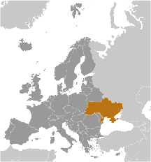 Ukraine Karte