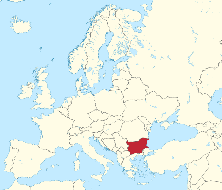 Bulgarien Karte