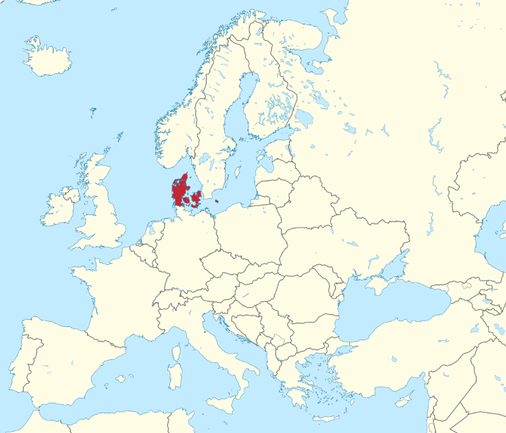 Dänemark Karte