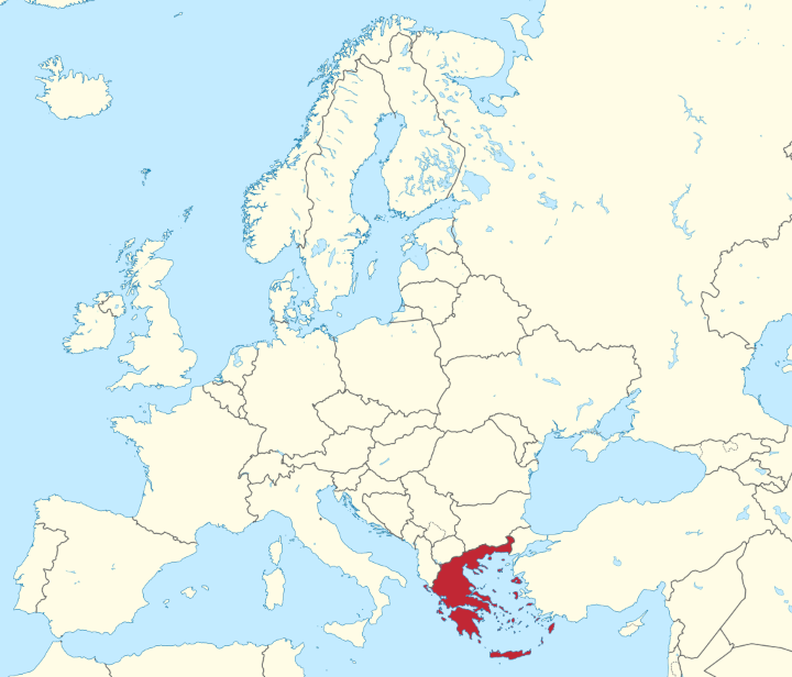 Griechenland Karte