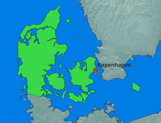 Kopenhagen Lage