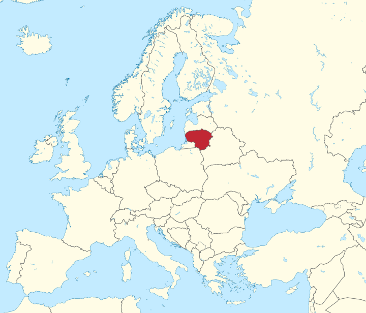 Litauen Karte